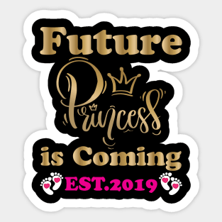 Future Princess is coming Sticker